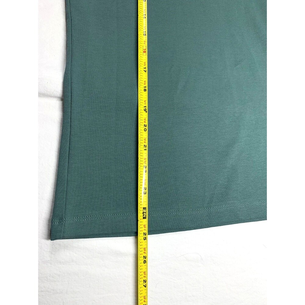 J. Crew Factory Essential Crewneck Short Sleeve Tee Shirt Sz L Earthy Green NWT - Picture 6 of 8